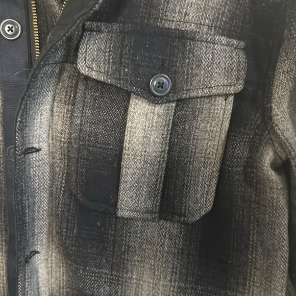 Aigle wool blend flannel jacket - Picture 2 of 10